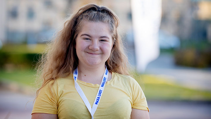Klara Rosander på Maxa livet-konferensen