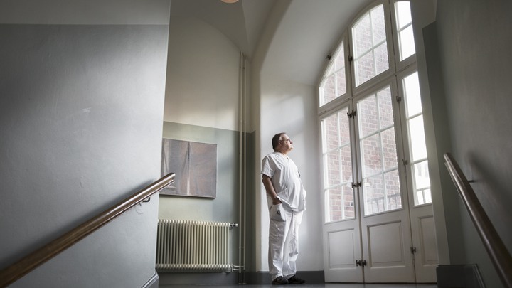 Bilder på Lars Hjort vid Skånes Universitetssjukhus, VO Barnmedicin. Patientcentrerad uppföljning av före detta barncancerpatienter.Bilder till Barn & Cancer på uppdrag av OTW