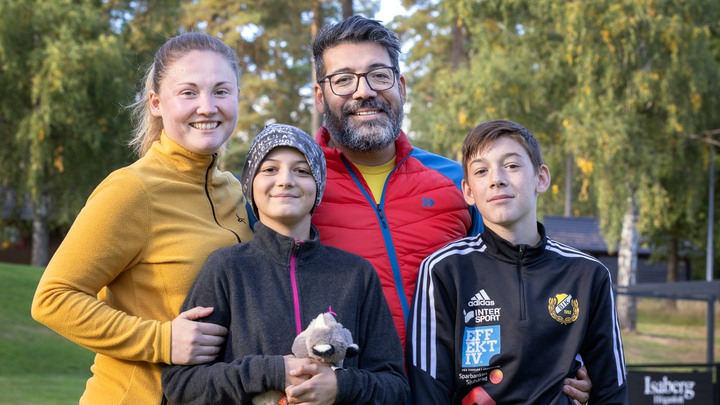 220917 CI/ Barncancerfondenfamiljehelg på IsabergFamiljen JacobssonMaja