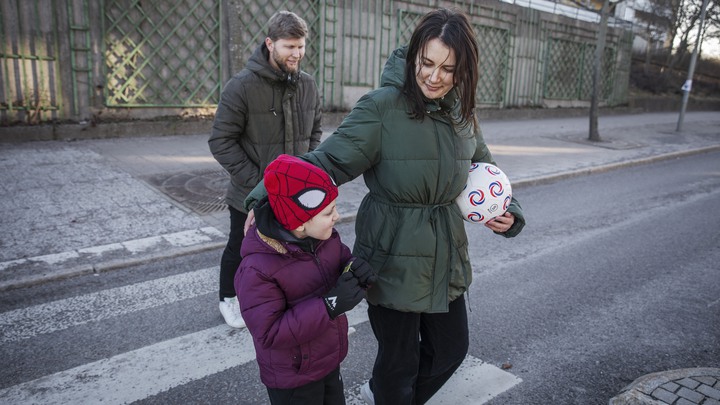 230216-230219 ÄlvsjöNoel, tillsammans med mamma Flogerta och pappa Tauland.Foto: Linus Sundahl-Djerf