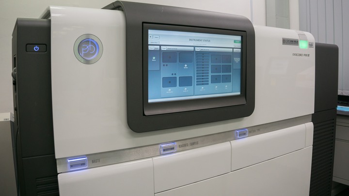 Apparat för DNA-sekvensering