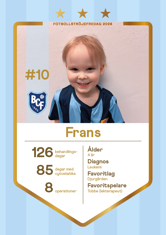Fotbollskort Frans