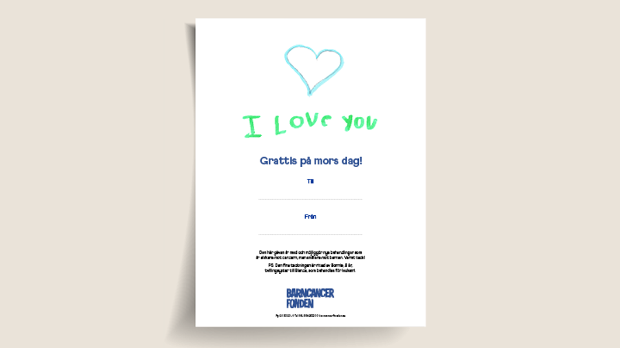Gåvobevis: Mors dag kärlek