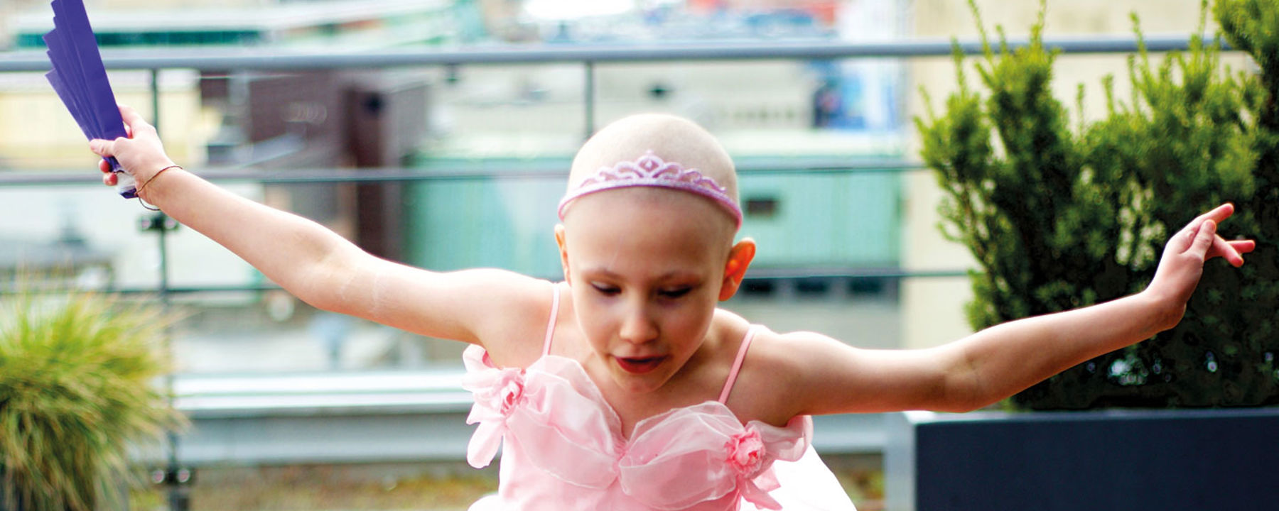 Alva i balettklänning